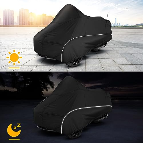 for Spyder F3 Full Cover Compatible with Can (Black / for Spyder F3T)