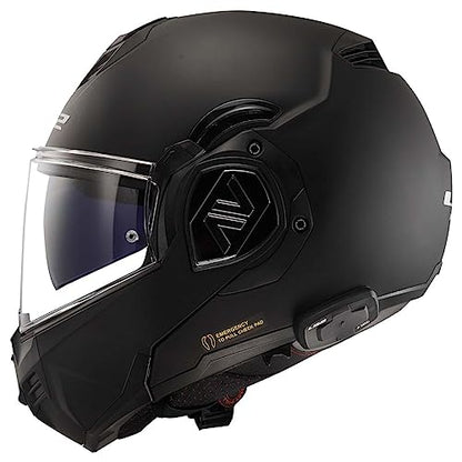Helmets Advant Modular Helmet with Integrated Cardo 4X Bluetooth (X-Small)