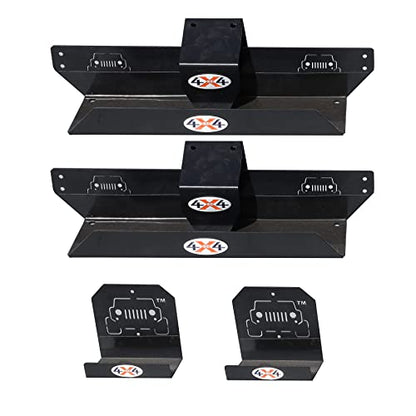 Garage Wall Freedom Panel & Wrangler Door Storage Hangers Combo Kit