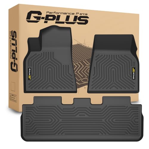 TPE Floor Mats Fit Tesla Model Y 2020 (20-24|Fit Tesla Model Y|3PCS)