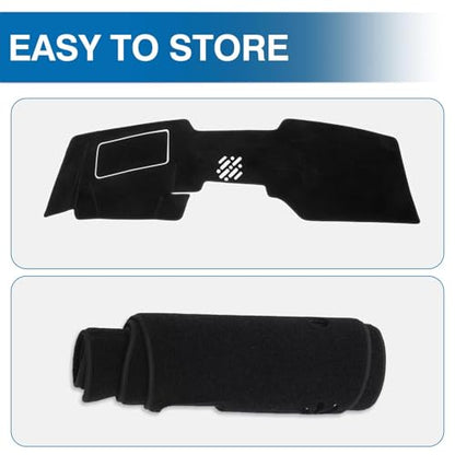 Black Dash Cover for Mazda CX (CX-90 24-26(Black))