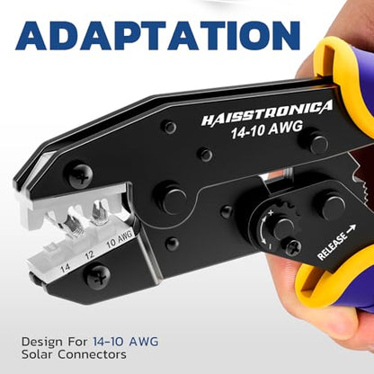 Crimping Tool for Solar Connectors