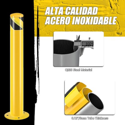 Safety Bollard Post (42"H*3.5"D)