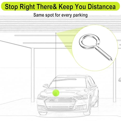 Garage Tennis Ball Parking Aid (Tennis Ball*2)