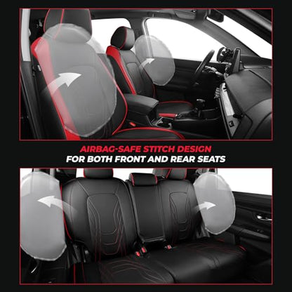Seat Covers for 2023 (Black & Red / CR-V 2023-2026 Full Set)
