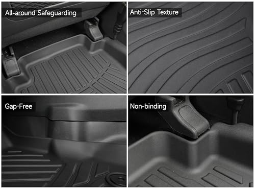 Custom Fit Floor Mats for Ford Bronco 4 (1.For Ford Bronco 4Door|21-26|Floor Mats)