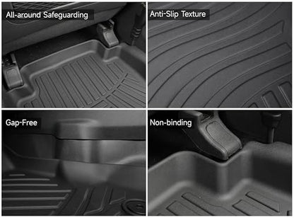 Custom Fit Floor Mats for Ford Bronco 4 (1.For Ford Bronco 4Door|21-26|Floor Mats)