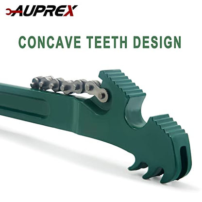 24 Inch Heavy Duty Chain Oil Filter Wrench (Green / 24 Inch)