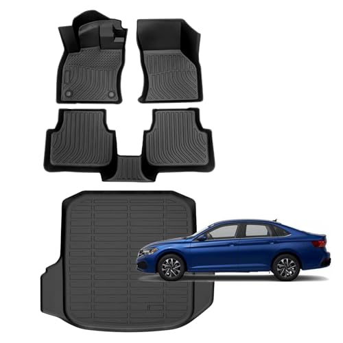 for Volkswagen Jetta Floor Mats 2026 2019 (25)For Jetta 2019-2026 Set)