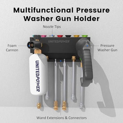 Pressure Washer Gun Holder (Black)