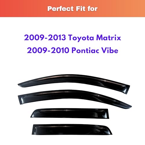 Rain Guards Fit for 2009 (2009-2013 Matrix & 2009-2010 Vibe)