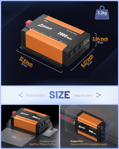 2000W Power Inverter (Orange)