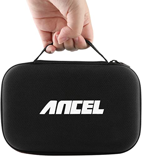 Protective Case Storage Bag for OBD2 Scanner Code Reader Diagnostic Scan Tool Battery Tester (Black)