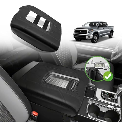 Armrest Cover for Toyota Tundra 2014 (10) 14-21 |Tundra| Bucket Seat, +Thick)