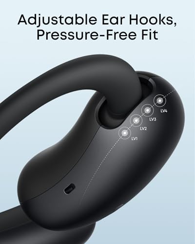 AeroFit 2 by Anker Open Ear Earbuds (Black / Standard / Standard)