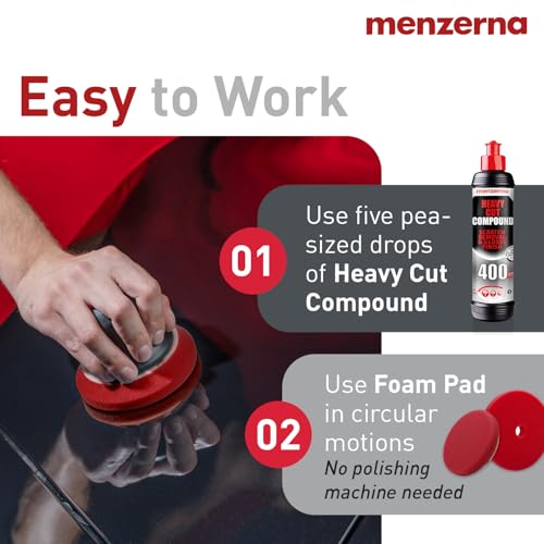 Deep Scratch and Swirl Remover Kit I Car polishing Set (16oz. + Pad)