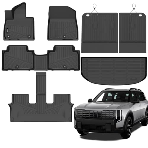 Floor Mats for Kia Telluride 2027 Cargo Liner Rear Seat Back Mat (12 For Telluride 2027)