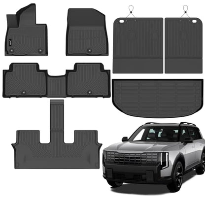 Floor Mats for Kia Telluride 2027 Cargo Liner Rear Seat Back Mat (12 For Telluride 2027)