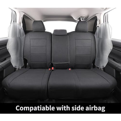 CRV Car Seat Covers Custom Fit for Honda 2023 (Black / 2023-2026 CRV LX,EX,EX-L,Sport,Hybrid,Trailsport)