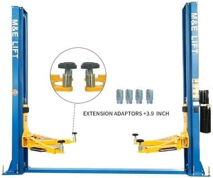 ME 10000lbs 2 Post Lift Car Lift Automotive Lift 2 Post Car Lift Hoist Equipment for Garage Shop Repair (10000)