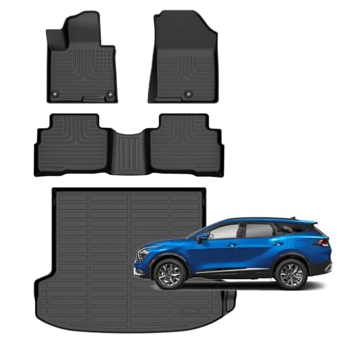 for Kia Sportage Hybrid Floor Mats 2026 2027 (18) For Sportage 2026-2027 Set (Hybrid))