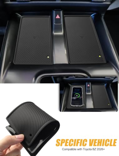 for Toyota bZ bZ4X 2026 Center Console Organizer Cup Holder