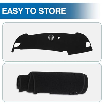 Black Dash Cover for Kia Sportage 2023 (Sportage 23-25(Black))