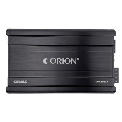 CBA2500.4 Cobalt High Efficiency 4 (BLACK / 4-Channel - 2500 Watts)