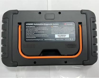 2026 FOXWELL Scanner NT809BT OBD2 Scanner Diagnostic Tool with 30+Resets (NT809BT Bidirectional Scanner Orange)