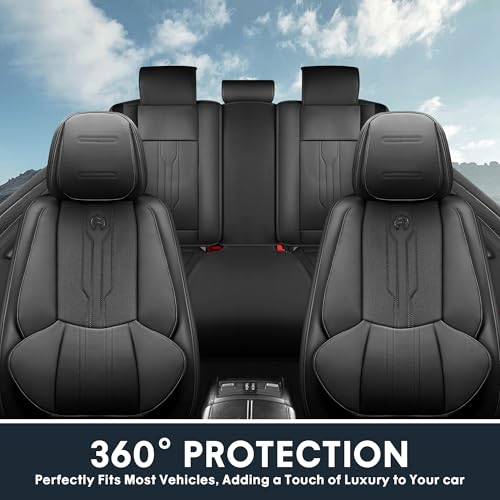 Car Seat Covers Full Set (FULL SET / BLACK)