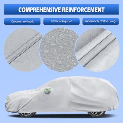 Car Cover Multi (Silver / Custom Fit for Audi Q5/ SQ5)