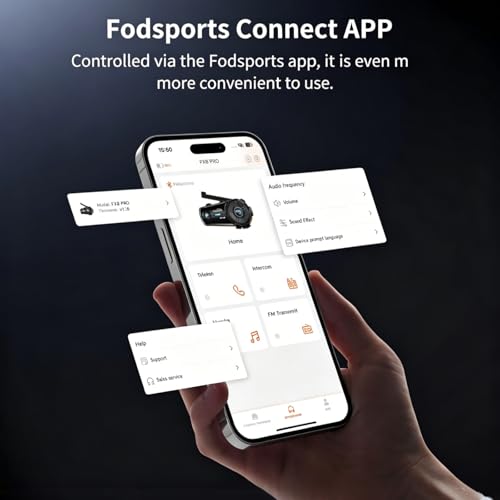 FX8 PRO Motorcycle Bluetooth Intercom (Double Pack)