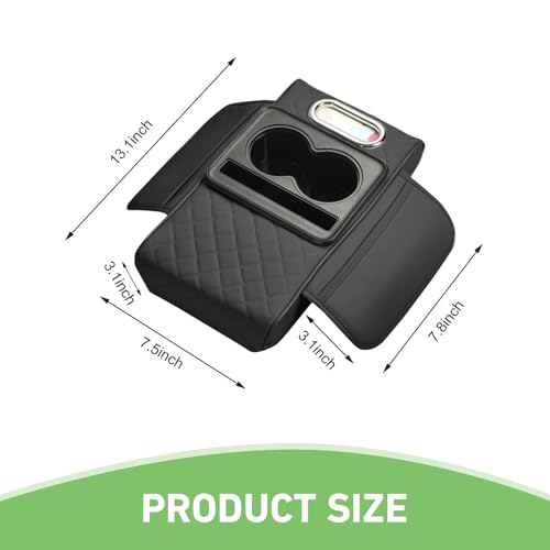 Car Center Console Cover Organizer