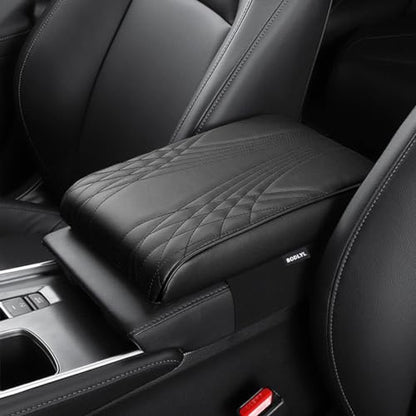 Car Center Console Cover (Black / Texture 2)