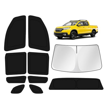 Car Window Shades for Honda Ridgeline RTL 2017 (FOR | Ridgeline RTL 2017-2025 (10pcs))