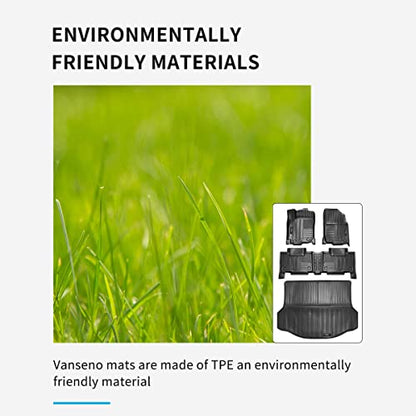 Compatible for 2013 2014 2015 2016 2017 2018 Toyota Rav4 Floor Mats & Cargo Liners Trunk Mats All (Fit 2013-2018 RAV4 / Floor Mat+Rear Trunk Mat)
