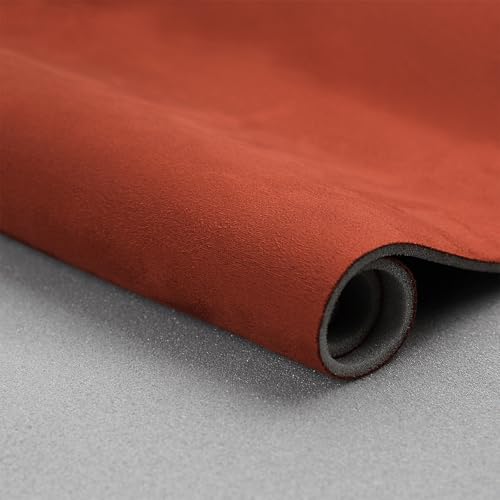 Suede Headliner with Foam Backing (Burgundy / 96"L×60"W)