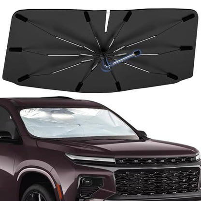 Windshield Sun Shade Umbrella for Chevrolet Traverse 2018 (for Chevrolet Traverse 2018-2026)