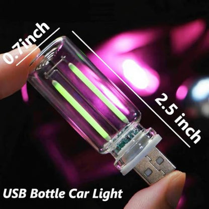 Dimmable Green USB Touch Control Led Lights for Car (green)