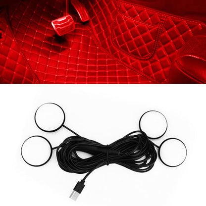 Car Interior LED Lights (Red)