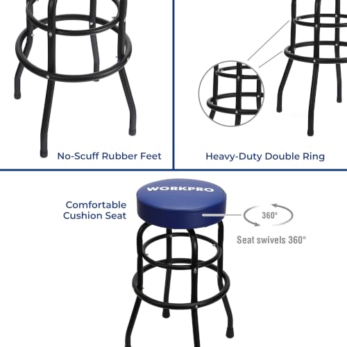 Heavy Duty Garage Shop Stool