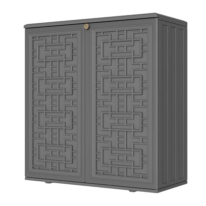 Storage Box Outdoor Caninet (Gray)