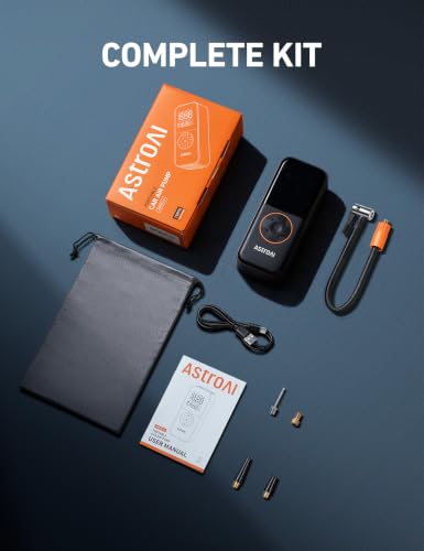 L4 Cordless Tire Inflator Portable Air Compressor (Orange)