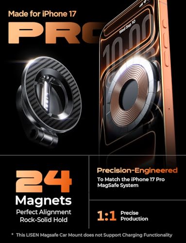 for MagSafe Car Mount (Carbon Fiber)