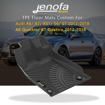 Car Floor Mats for Audi A7 A6 S6 S7 RS7 2012 (68 For Audi A7 2012-2018)