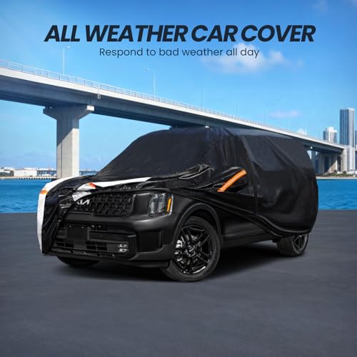 Multi Layer Car Cover Custom Fit for Kia Telluride (Custom fit Kia Telluride / SUV car cover)