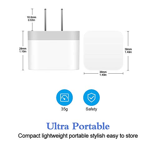 Dual USB Wall Charger (white#)