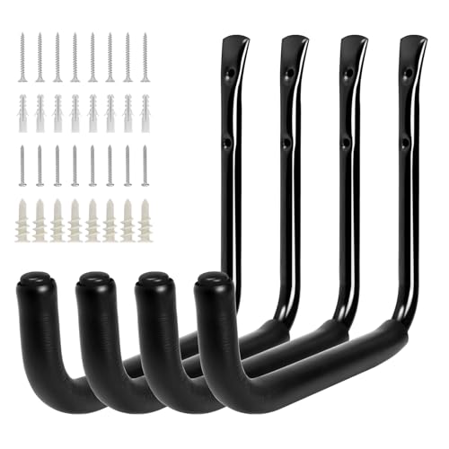 10" Garage Organization Wall Hooks (10''-4pcs)