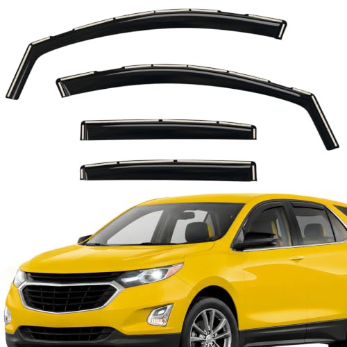 Extra Durable Window Deflectors in (For Chevy Equinox 18-24)