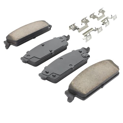 Premium Ceramic Rear Brake Pads w